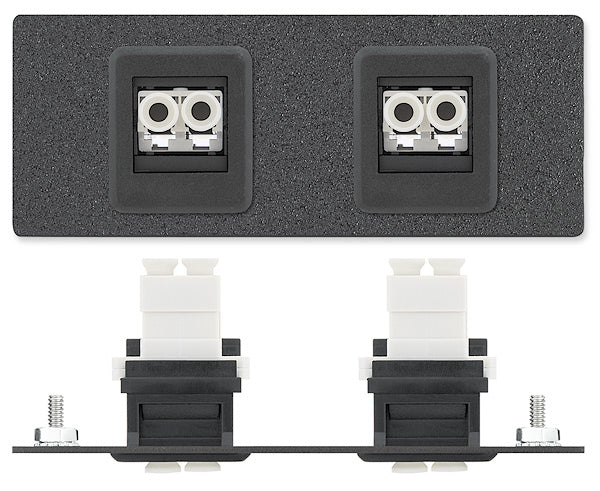 Extron Two Fiber Duplex LC Female to Female Barrels