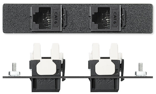 Extron Two RJ-45 Female to Punch Down for CAT 6 - Ortronics