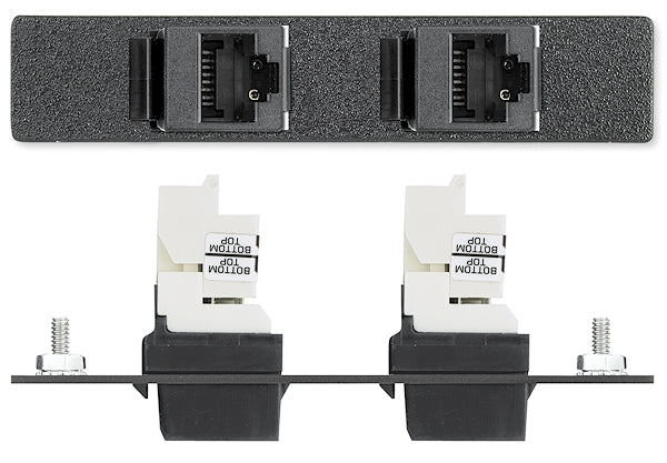 Extron Two RJ-45 Female to Punch Down for CAT6 – Panduit