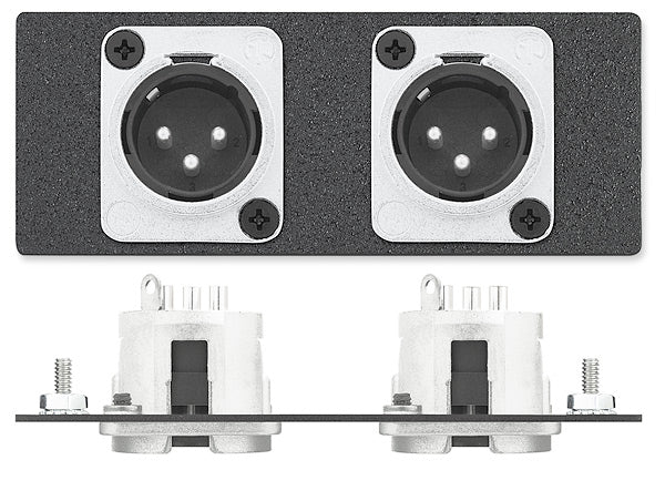 Extron Two XLR 3-pin Male to Solder Cups - Neutrik