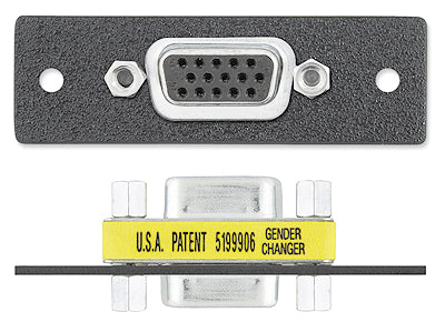 Extron One 15-pin HD Female to Female Gender Changer