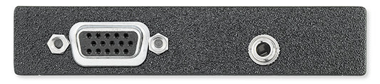 Extron One 15-pin HD Female to Female on 6" Pigtail, One 3.5 mm Mini Jack on Captive Screw