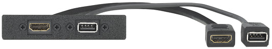 Extron One HDMI Female, One USB A 2.0 Female on Pigtails