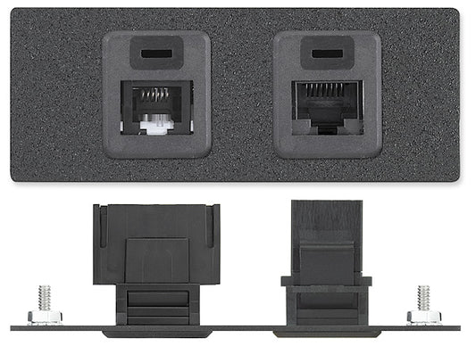 Extron One RJ-11 Terminal Post, One RJ-45 Female to Female Barrel RETIRED