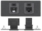 Extron One RJ-11 Terminal Post, One RJ-45 Female to Female Barrel RETIRED