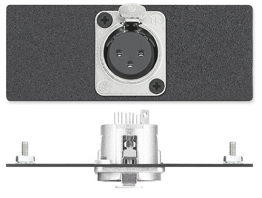 Extron One XLR 3-pin Female to Solder Cups - Neutrik