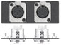 Extron Two XLR 3-pin Female to Solder Cups