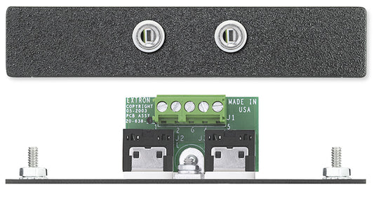 Extron Two 3.5 mm Stereo Mini Jack to Captive Screw Terminal