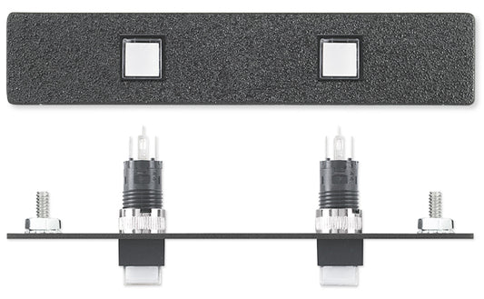 Extron Two Contact Closure Switch - Momentary, Single Pole, Double Throw with LED - to Solder Tabs