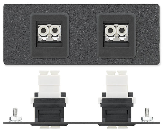 Extron Two Fiber Duplex LC Female to Female Barrels