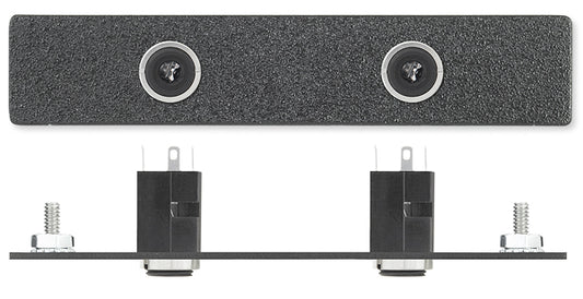 Extron Two 3.5 mm Stereo Mini Jack to Solder Tabs