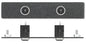 Extron Two 3.5 mm Stereo Mini Jack to Solder Tabs