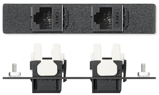 Extron Two RJ-45 Female to Punch Down for CAT 6 - Ortronics