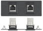 Extron Two Shielded RJ-45 Female to Female Barrel for CAT 5e