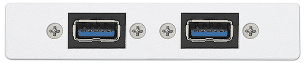 Extron Two USB 3.2 Type-A Female to Two USB B Female on Pigtails