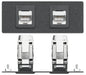 Extron Two XTP DTP 24 Punch Down Jacks
