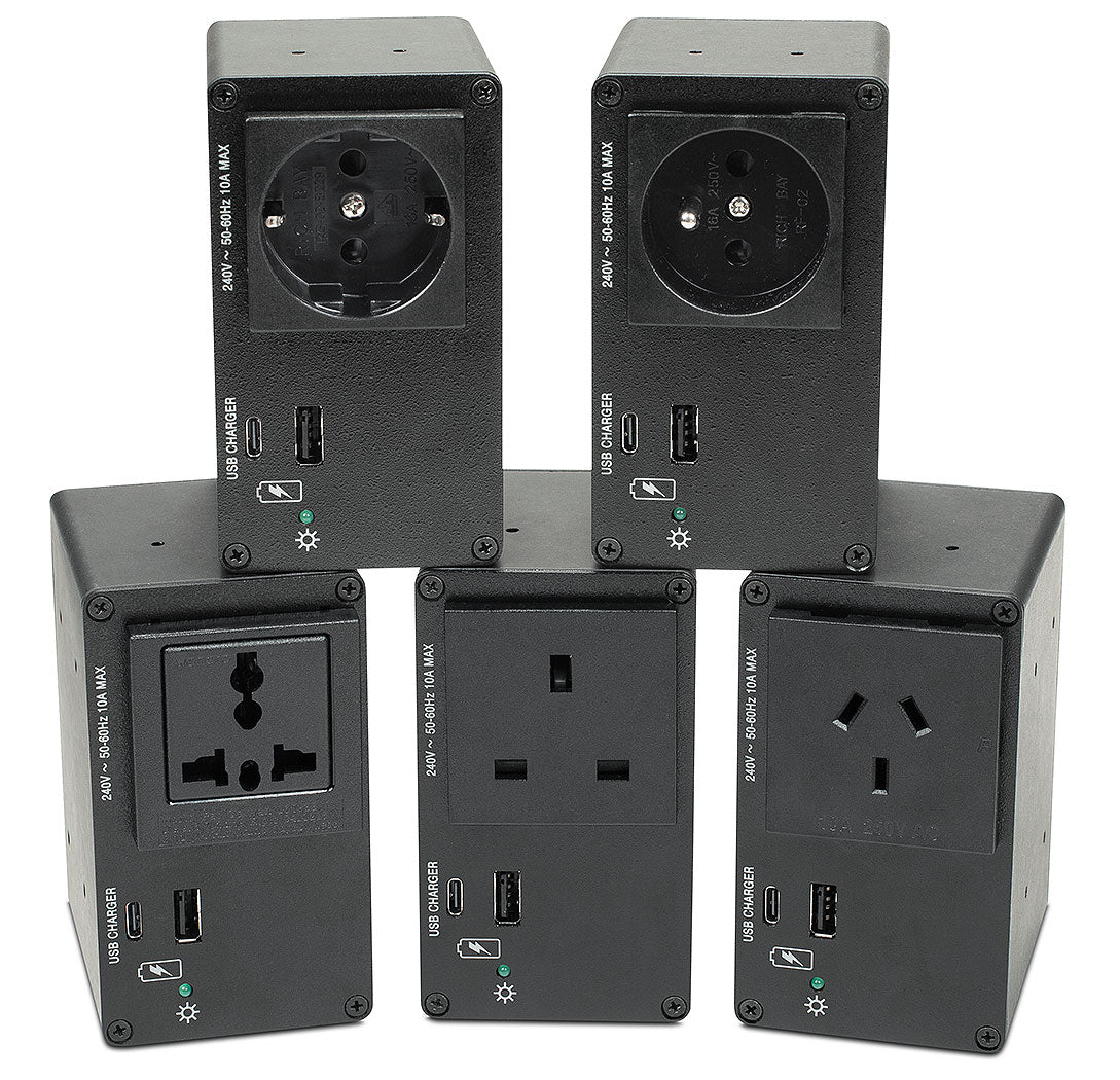 AC+USB 400 Series Power Modules