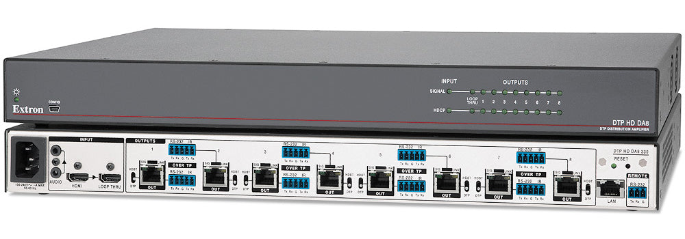 Extron DTP HD DA8 4K 330