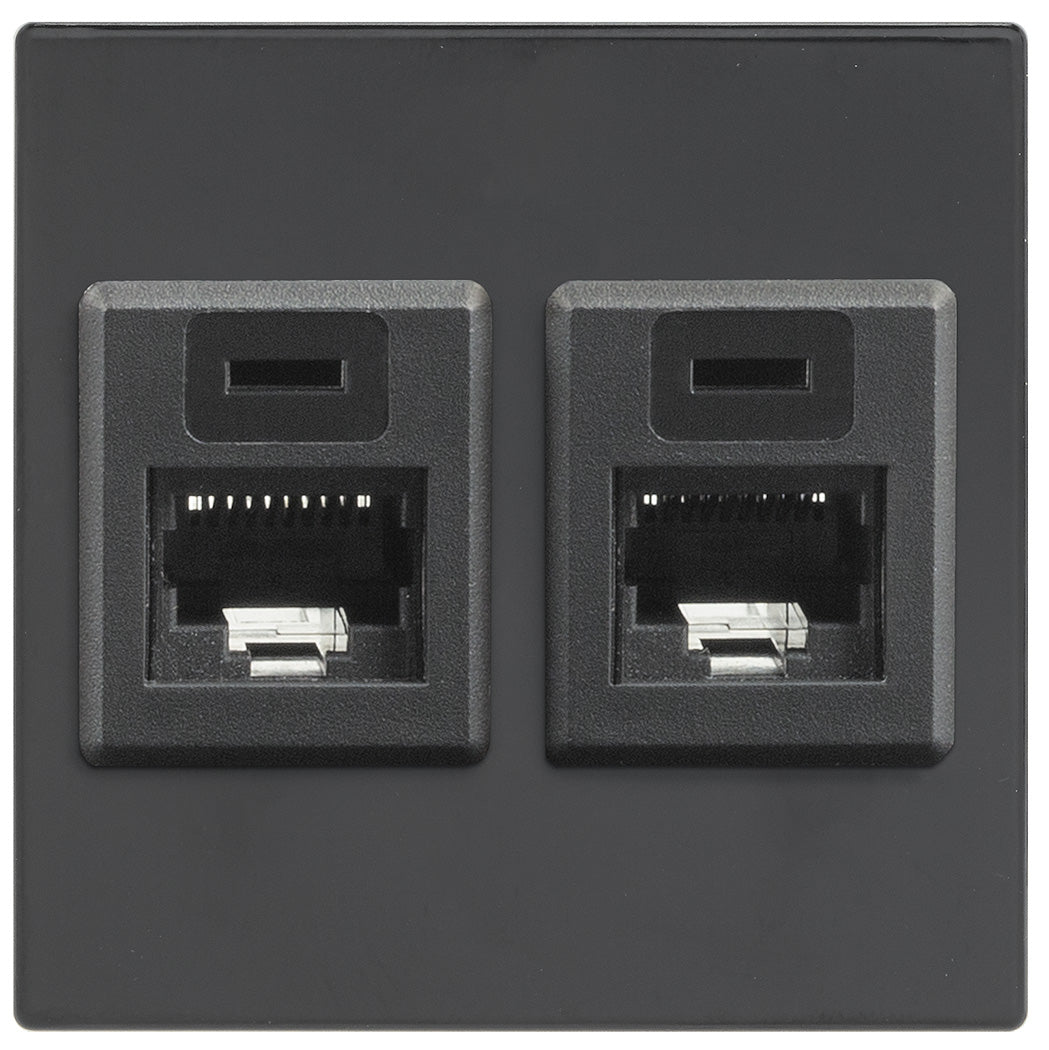 Extron 2 RJ-45 Openings