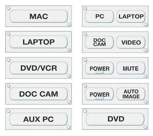 Extron MLC 62 Button Kit